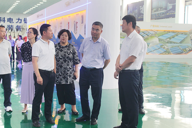 州人大副主任高原帶隊到公司調研