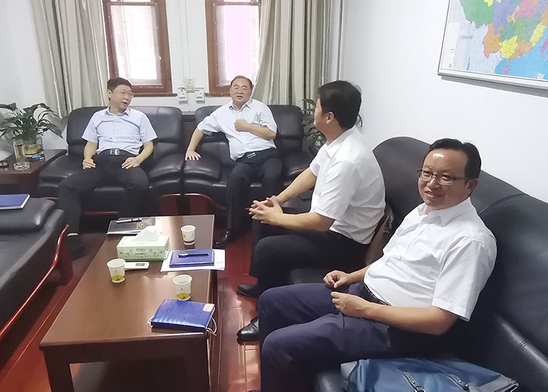 王小飛董事長與秦揚遠副州長會談