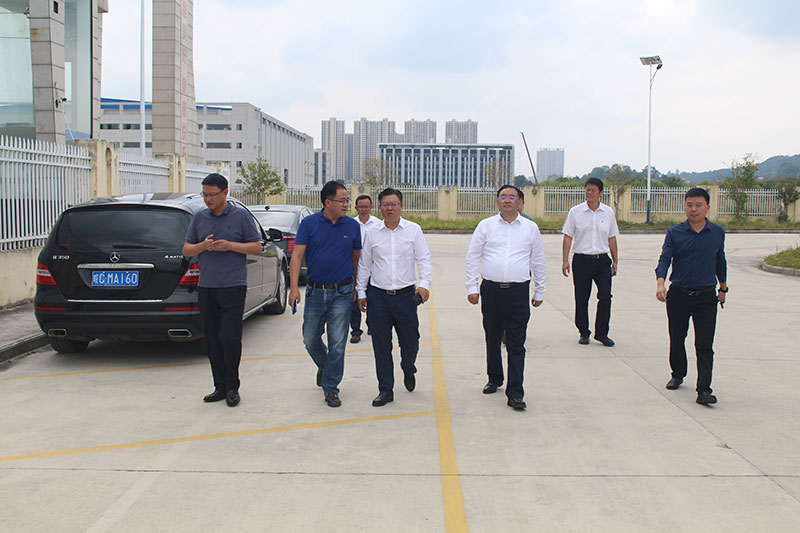 獨山縣委書記李景寬到眾聯公司調研