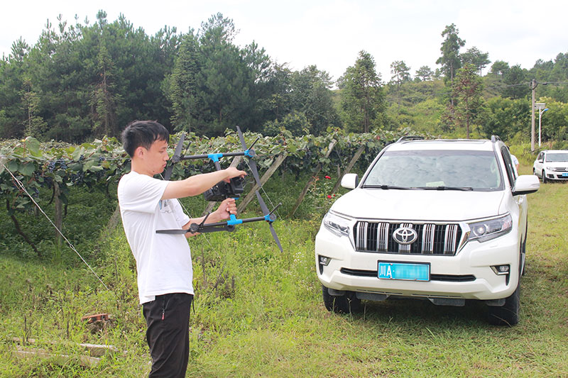 獨山風電項目正在緊鑼密鼓推進